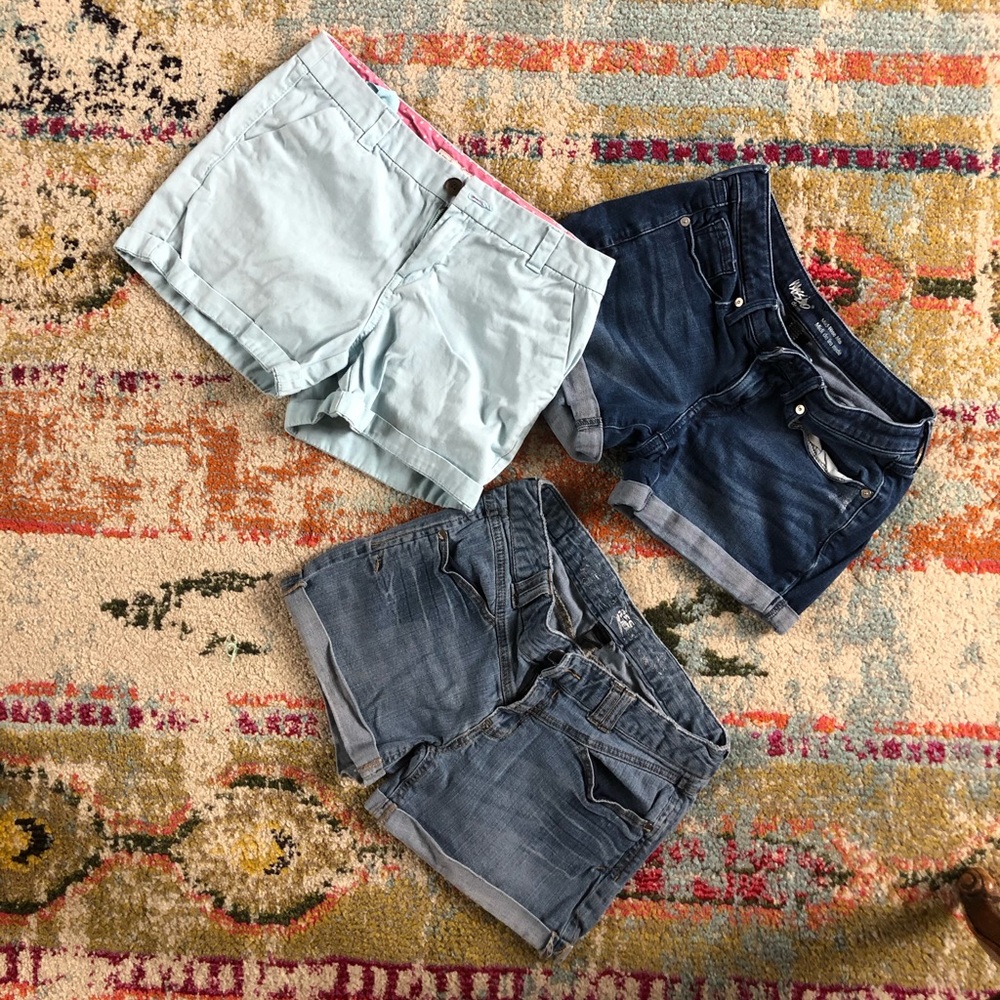 3 pairs of shorts size 4